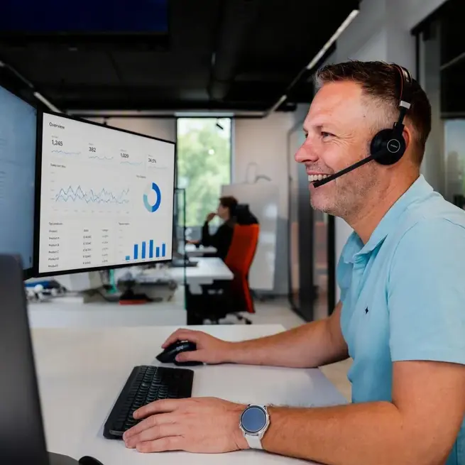 Agent Callcenter TriniCo klantcontactsoftware voor klanttevredenheid